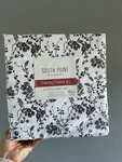South Point Home Fashions Twin/twin Xl Sheet Set Black White Branches Floral. Fixed Price $29.99.