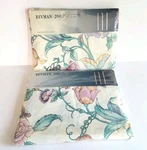 Nos 1989 Revman Full Fitted & Flat Sheets Percale Usa Romantic Floral 50/50. Fixed Price $34.99.