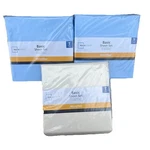 3 Sets - Twin Blue Sheet Mainstays Microfiber & 1 White. Fixed Price $24.99.