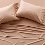 King 400 Thread Count Percale Sheet Set Light Adobe Clay - Casaluna. Fixed Price $52.99.