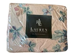 New Vintage Ralph Lauren Elsa Grasslands Floral Cream Twin Fitted Sheet Usa Made. Fixed Price $65.00.