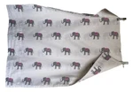 Martha Stewart Trunk Show Whim Elephant Print Cotton Single Standard Pillowcase. Fixed Price $15.87.