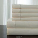 4-PIECE Camden 350TC Bed Flat Fitted Sheet Set (2) Pillowcase Ivory Twin. Fixed Price $49.99.