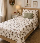 Cynthia Rowley Twin Sheet Set Gnome Mushroom Print Cottagecore Nwt Bedding. Fixed Price $29.99.