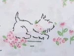 Nwt Twin Laura Ashley Sheet Set Kids White Dog Flowers Pillowcase Flat Fitted. Fixed Price $30.00.