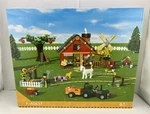 Barn, House Building Set With Animals, Farmer, Land Bricks Kit, 649PCS. Fixed Price $20.24.