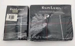 New Vintage Ralph Lauren Bradley Green Multi Plaid Sheet Set King Size. Fixed Price $199.99.