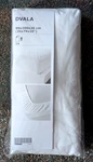 Ikea Twin Fitted Sheet White Dvala 100% Cotton New. Fixed Price $10.00.