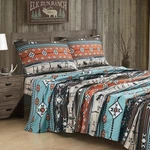 Chezmoi Collection 3-PIECE Southwestern Cowboy Rodeo Sheet Set Twin Xl Size Mu. Fixed Price $52.91.