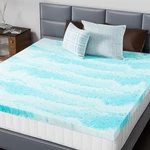 Premium Gel Memory Foam Mattress Topper Us Certified Comfort Bed Pad Cooling. Fixed Price $222.10.