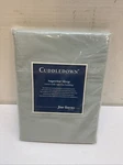 Cuddledown 400 Thread Count Flat Sheet, Twin, Sea Glass. Fixed Price $44.99.