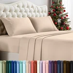 Utopia Bedding Queen Set 4 Piece For Size Soft And. Fixed Price $34.34.