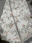 Yves Delorme France Nwt 1PC F/q Duvet Cover Cotton Percale Floral Buttons. Fixed Price $233.00.