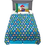 Super Mario Twin 3-PCS Soft Microfiber Multicolor Bedding Sheet Set For Kids. Fixed Price $24.96.