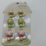 Social Chef Silicone Straw Cover Toppers Set Of 6 Easter Tips. Fixed Price $12.34.