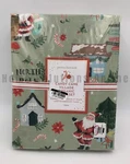 Pottery Barn Kids Candy Cane Holiday Village Organic Sheet Set Multi Twin #R67. Fixed Price $74.55.