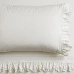 Pottery Barn Loveshackfancy Eyelet Ruffle Sheet Set, Queen. Fixed Price $103.99.