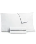 $150 New Tranquil Home 100% Cotton 4-PC Sheet Set Cal King White Linen Look. Fixed Price $71.11.