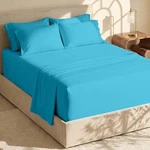 Sheets Extra Deep Pocket California King 6 Piece Beach Blue Hearth Harbor 18-24. Fixed Price $59.99.
