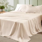 Bedsure King Size Sheets - Soft 1800 For Bed, 4 Pieces Hotel. Fixed Price $51.59.