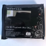 New Rampage Comfort Bed Sheet Wear 4 Piece Queen Set Jet Black. Fixed Price $20.00.