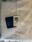 Ralph Lauren Organic Cotton Lovan Jacquard Woven Queen Flat Sheet Parchment Nwt. Fixed Price $32.95.