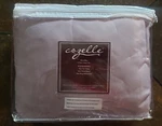 New Cozelle King Size Lavender Embossed Microfiber 4 Pc Sheet Set. Fixed Price $29.95.