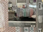 Lush Decore Twin Llama Reversible Quilt Bed 4PC Set 2 Pillow, Sham. Fixed Price $50.00.
