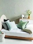 Linen House Augusta European Pillowcase (white) - 65X65CM. Fixed Price $55.26.