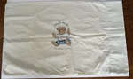 Vintage Polo Sport Teddy Bear By Ralph Lauren Size Pillow Case 17"X28". Fixed Price $25.00.
