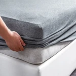 Pure Era Jersey Knit Cotton Fitted Bottom Sheet Only Deep Pocket Up 15" 20. Fixed Price $35.99.