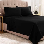 Empyrean Bedding Full Size Sheet Set - Super Soft 1800 Thread Count Microfiber,. Fixed Price $10.23.