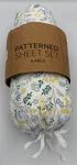 Becky Cameron Wildflower Queen Sheet Set 4PC Light Blue Floral Microfiber Nwt. Fixed Price $29.69.