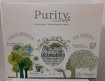 Purity Home Organic 100% Cotton Eco-friendly & Breathable King Sheet Set Nib. Fixed Price $29.99.
