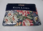 New Vintage Ralph Lauren Kimberly Blue Floral Flat Sheet - King. Fixed Price $299.99.
