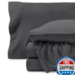 Bare Home Super Soft Sheet Set Queen, Plush Polar Fleece, No-pilling. Fixed Price $82.48.