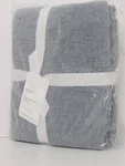 Pottery Barn Belgian Flax Linen Set Of 2 Standard Shams Chambray Color Nwt. Fixed Price $105.56.
