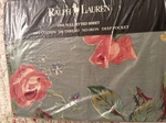 Vintage Ralph Lauren Garden Rambler Full Fitted Sheet 1994 Nip. Fixed Price $159.99.