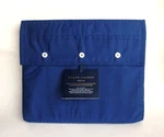 Ralph Lauren Organic Cotton Percale Full Flat Sheet Solid Harbor Blue. Fixed Price $32.90.