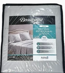 Gray Queen Beautyrest 500TC Cotton Blend 4P Sheet Set Antimicrobial Risists Odor. Fixed Price $48.26.
