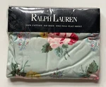 New Ralph Lauren *cottage Lane Full Size Flat Sheet Green Floral Rare Flowers. Fixed Price $124.95.