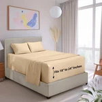 Hearth & Harbor Extra Deep Pocket Size Sheet Queen, 03 - Beige Cream. Fixed Price $42.51.