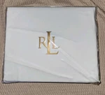 Pair Ralph Lauren Regent Sateen 600 Tc White Twin Fitted Sheet. Fixed Price $100.00.