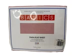 Twin Flat Sheet Westport Stevens Basics No-iron Cotton Polyester Blend Usa New. Fixed Price $15.99.