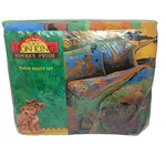 Vintage Disney The Lion King Simba's Pride Twin Sheet Set New Sealed Pillowcase. Fixed Price $99.00.