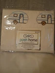 Posh Home Bunk Sheet Set Microfiber Embroidered-ivory Showing Vintage Rv New. Fixed Price $16.76.