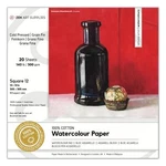 Zenart Superior 100 Pct Cotton Watercolor Paper 140 Lb Cold Press - 12X12 Inc.... Fixed Price $39.72.