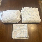 King Bed Set - Floral Microfiber Sheets South Point. Fixed Price $16.40.