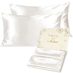 Yanibest Satin Pillowcase, Silk Cases For Hair And Skin With Zipper, S.... Fixed Price $26.89.
