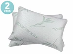 2 Pack Hotel Home Bedroom Bamboo Memory Foam Pillow Hypoallergenic King Us Sellr. Fixed Price $41.99.